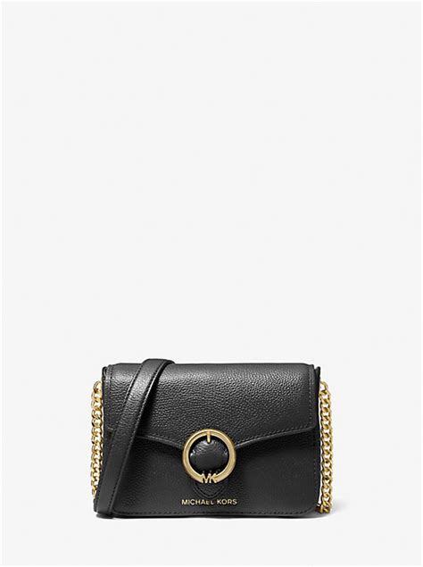 Wanda Small Pebbled Leather Crossbody Bag 